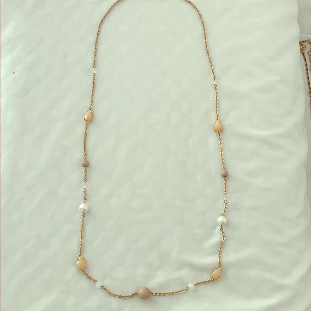 Long Gold Necklace